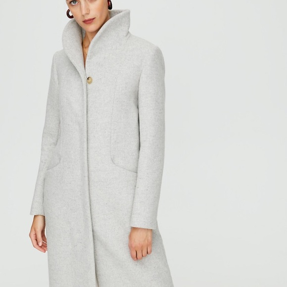 Coocon Wool Coat Long - Picture 3 of 7